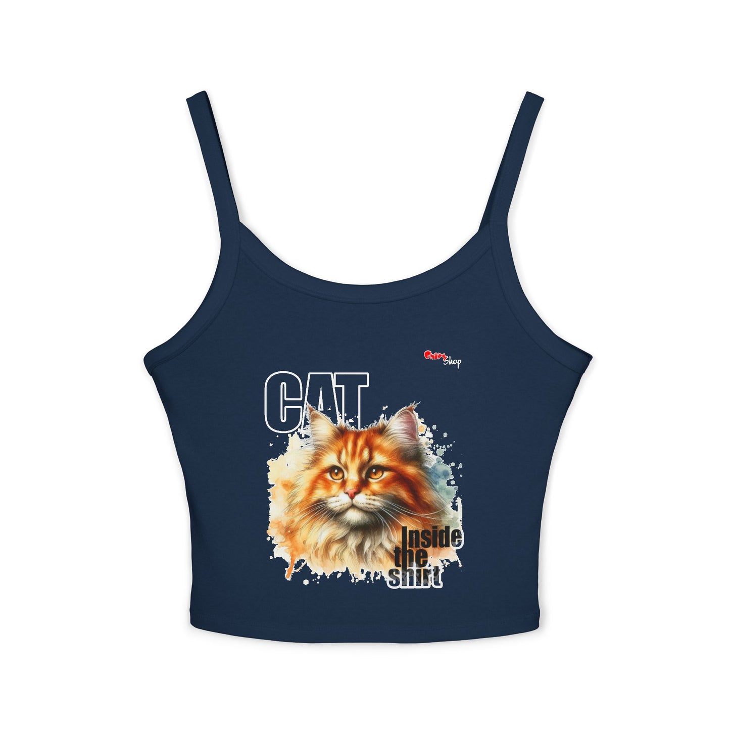 Tank Top - Cat Inside The Shirt