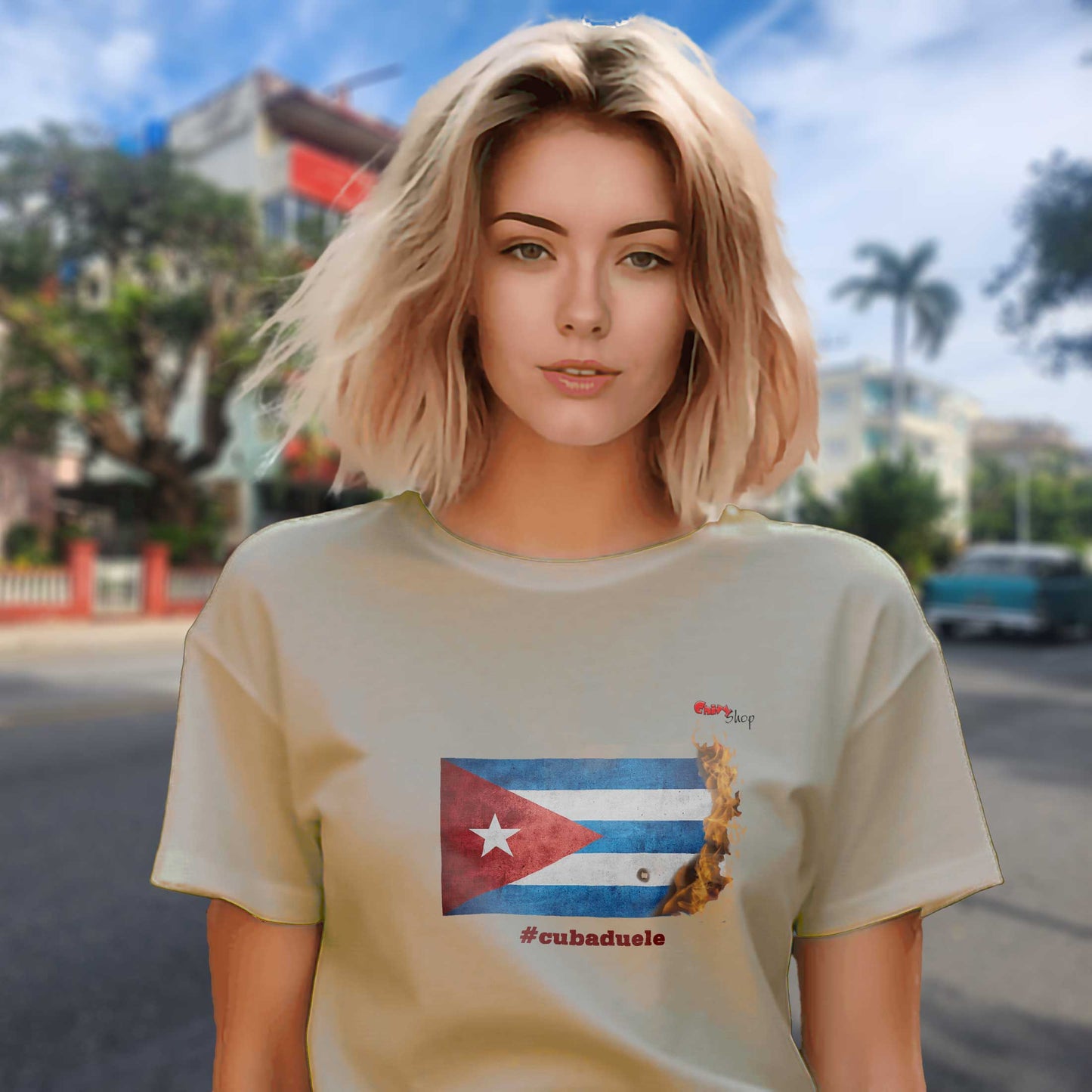 T-Shirt - #CubaDuele