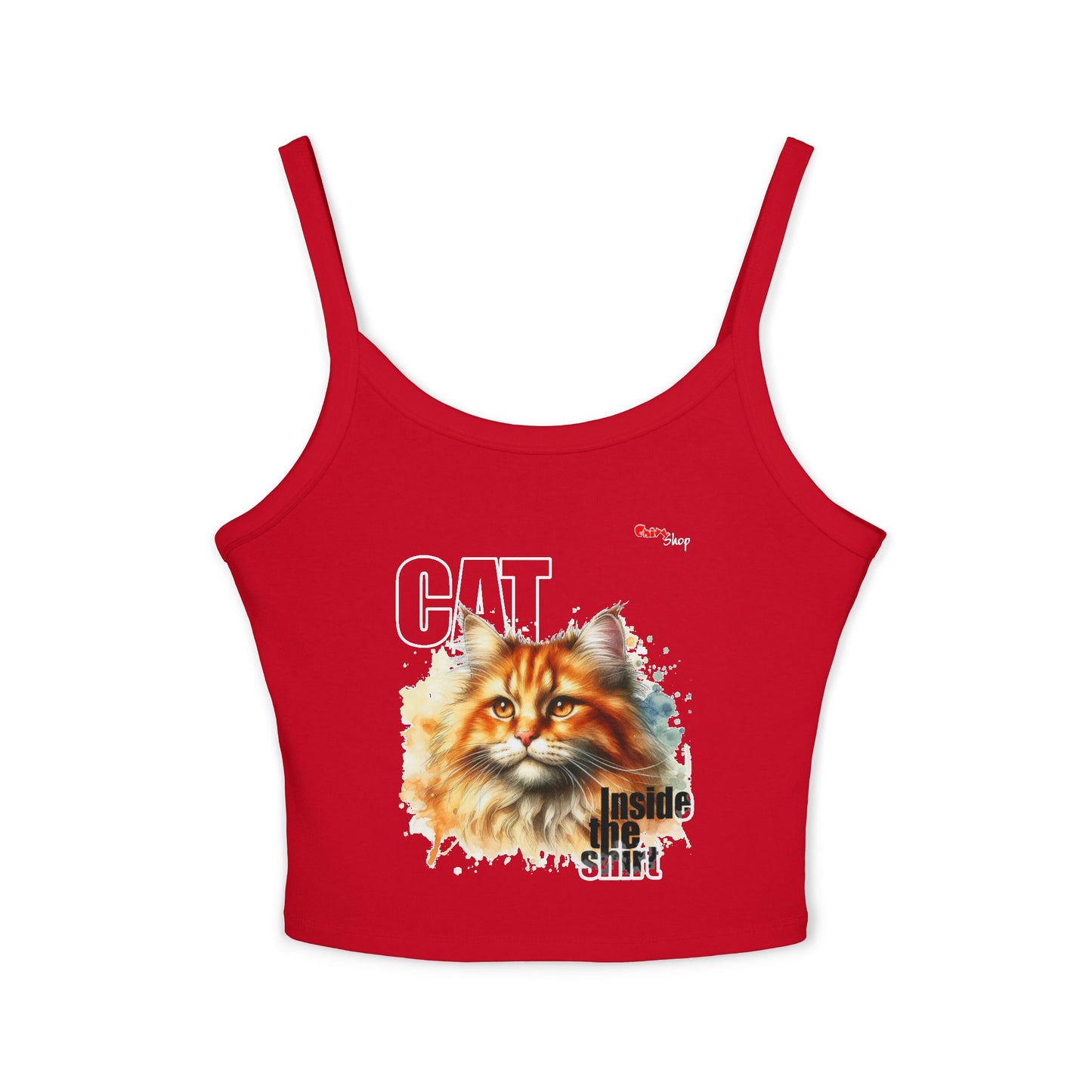 Tank Top - Cat Inside The Shirt