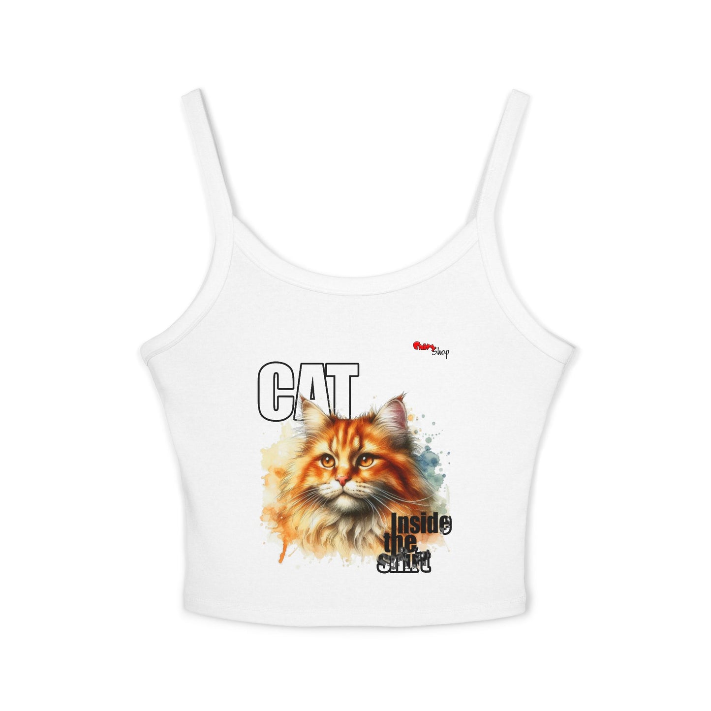 Tank Top - Cat Inside The Shirt