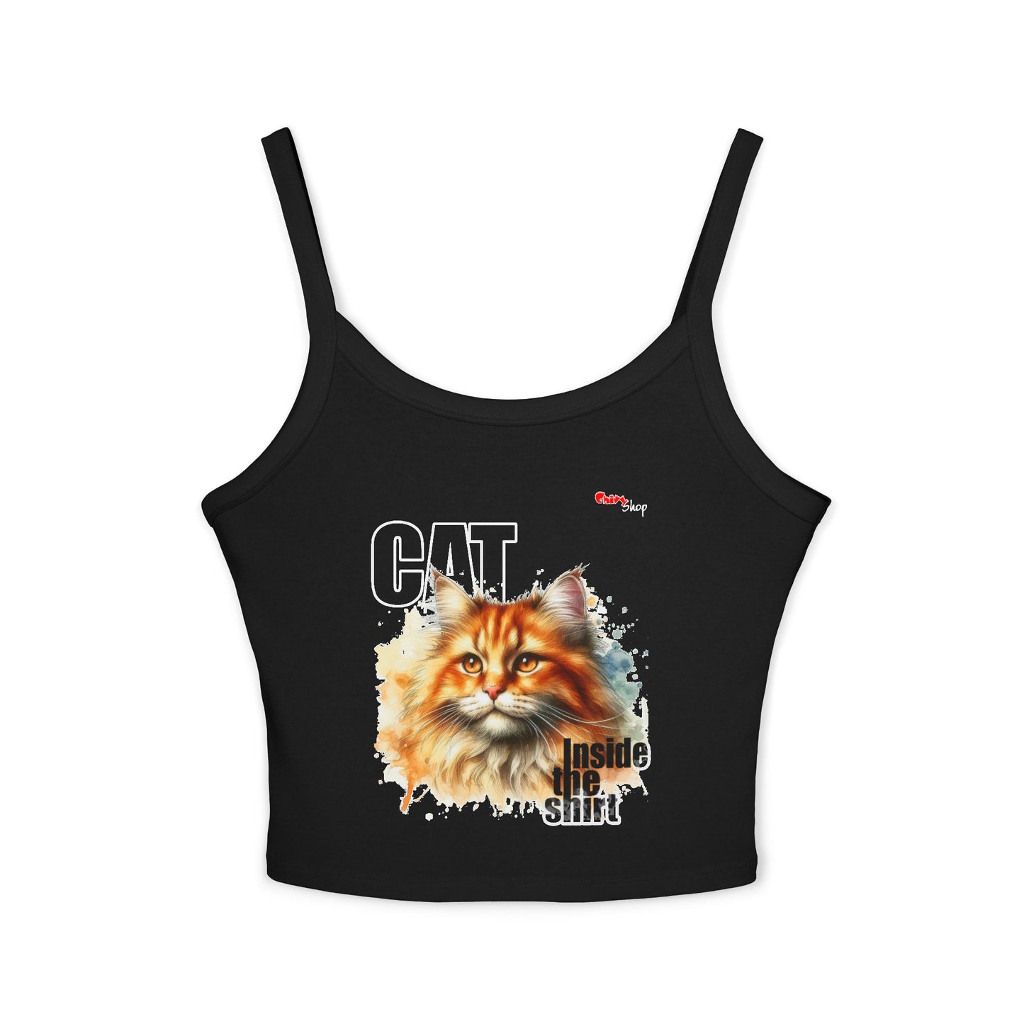 Tank Top - Cat Inside The Shirt