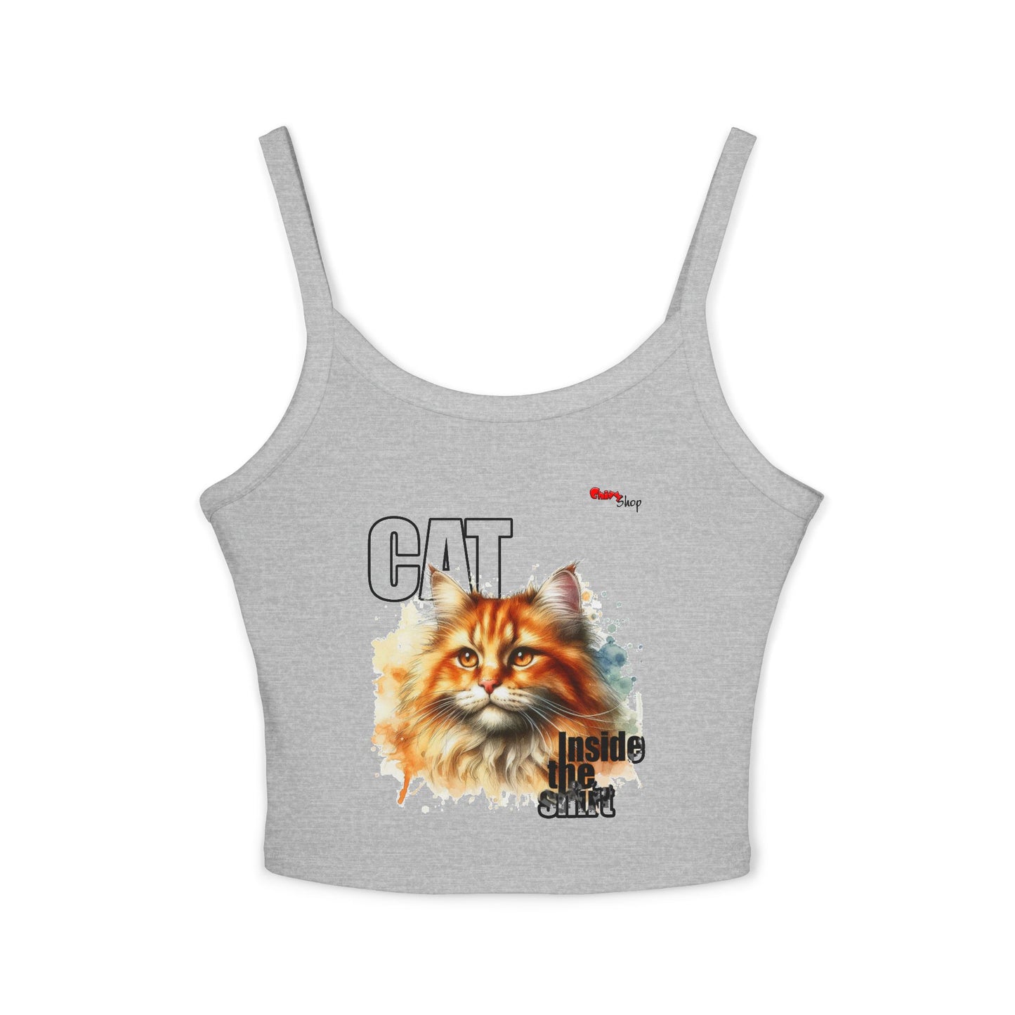 Tank Top - Cat Inside The Shirt