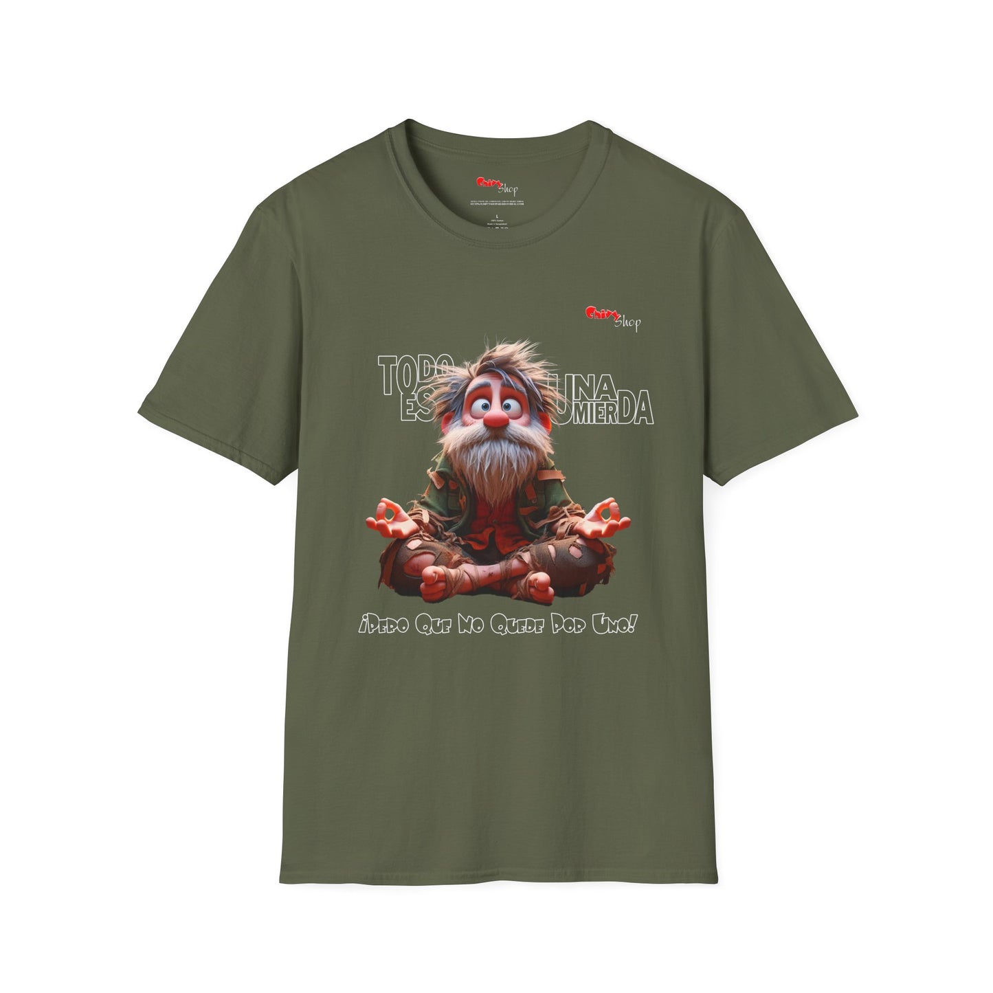T-Shirt - Todo es una mierda (m)