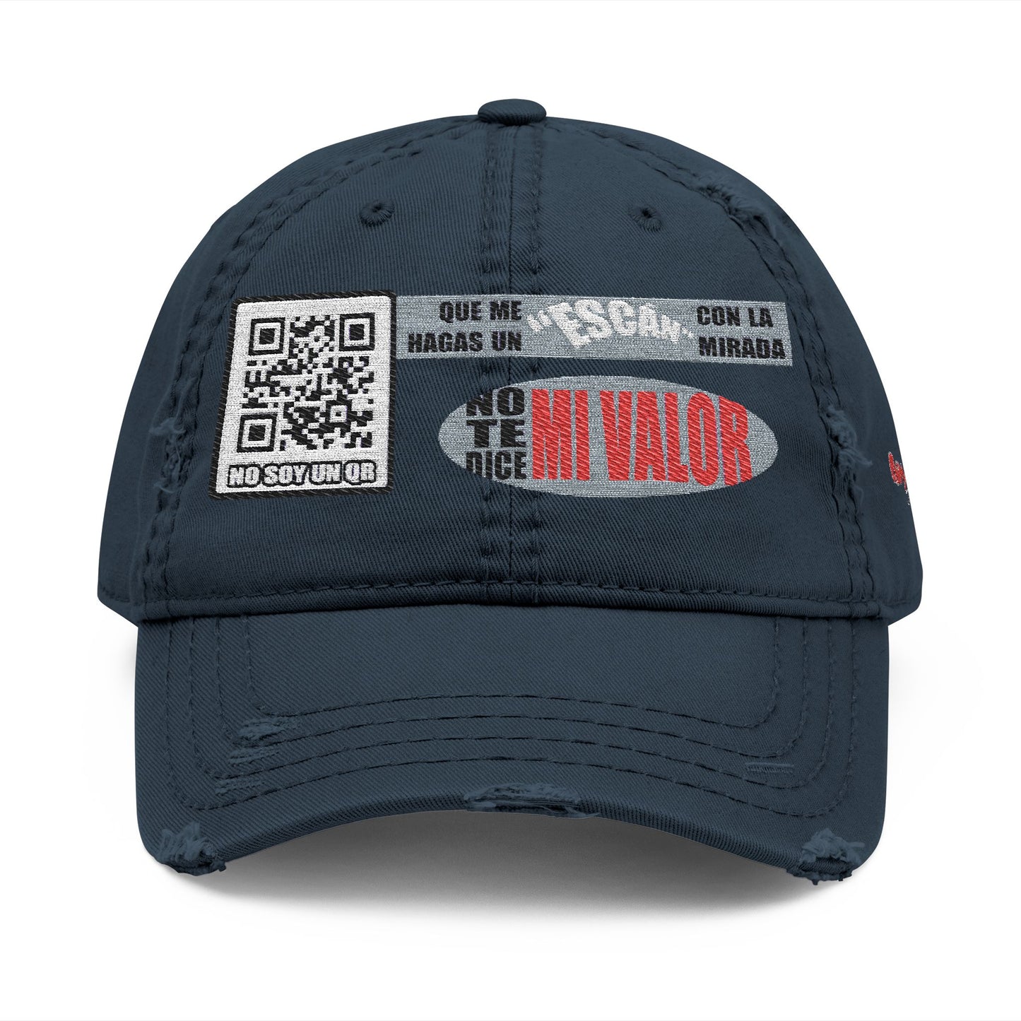 Gorra Desgastada - No soy QR